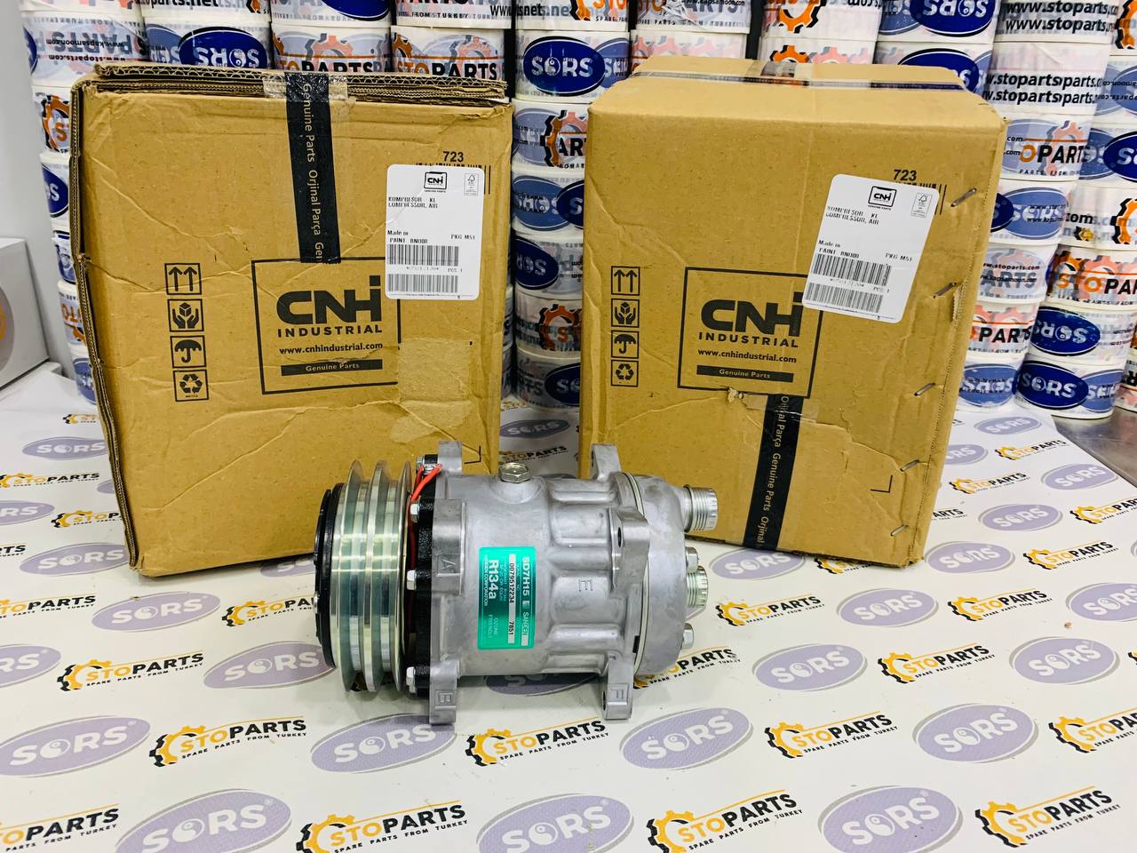 AIR CONDITIONING COMPRESSOR 85817170 FOR CASE AND NEW HOLLAND