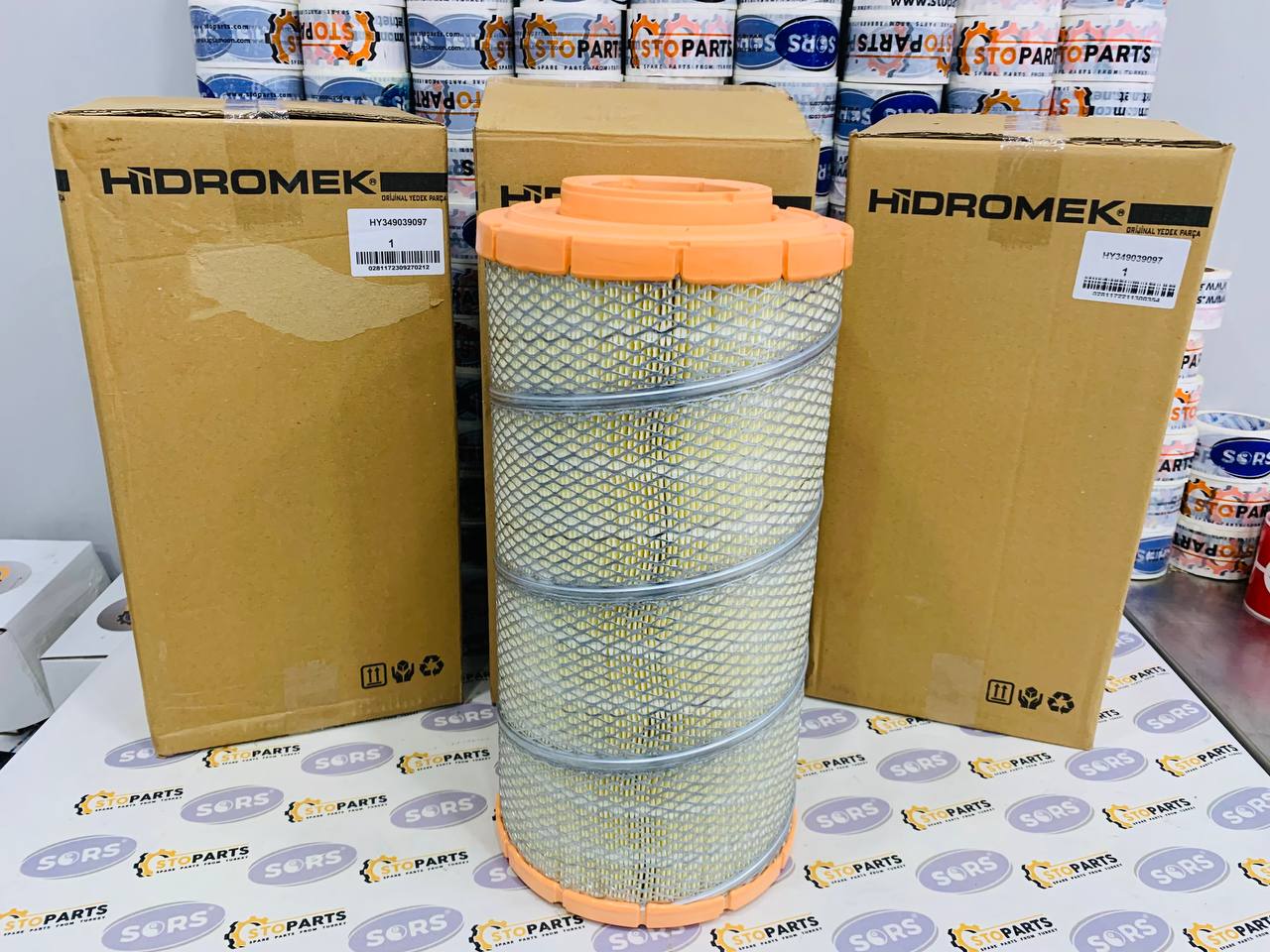 AIR FILTER INNER AND OUTER HY349039097 FOR HIDROMEK