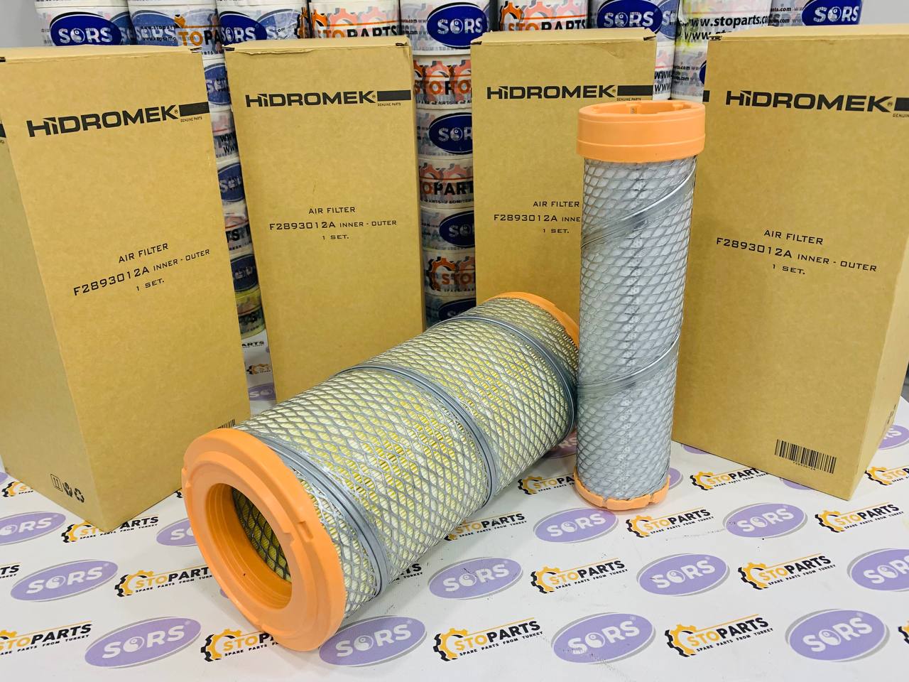 AIR FILTER KIT F28/93012A FOR HIDROMEK