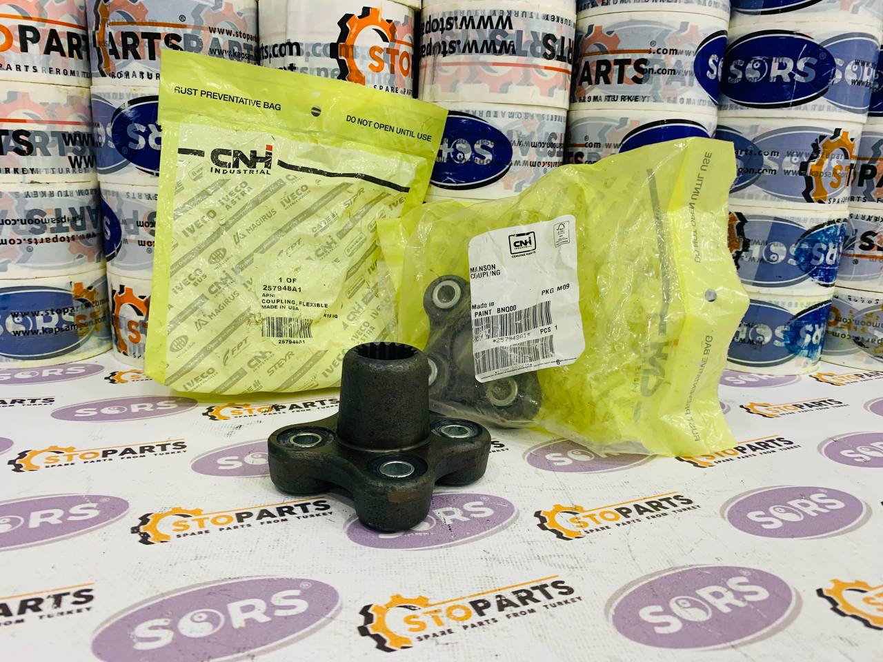 COUPLING 257948A1 FOR CASE AND NEW HOLLAND (17 TEETH)