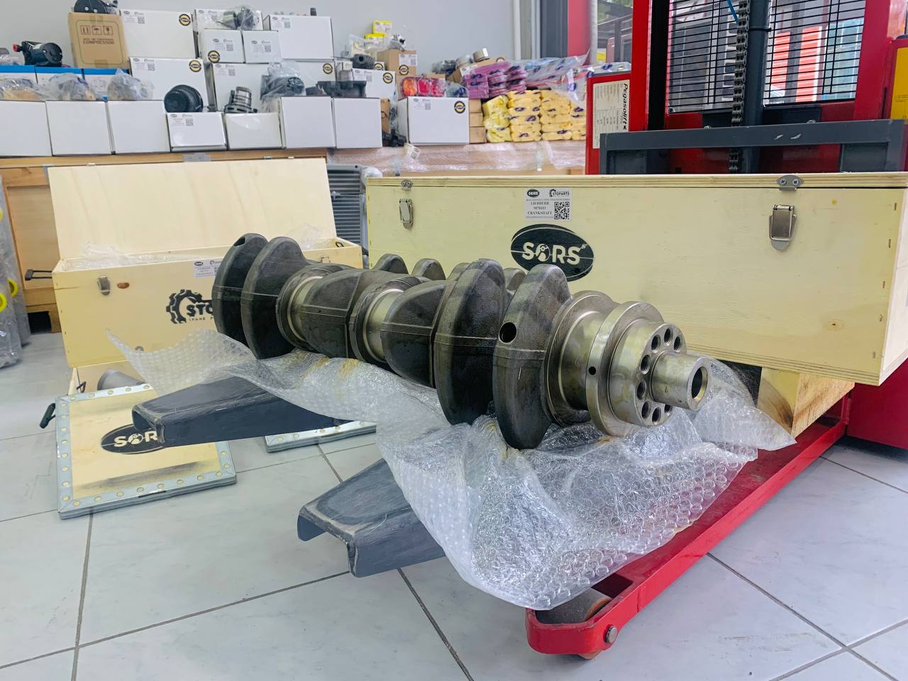 CRANKSHAFT 9078103 FOR LIEBHERR