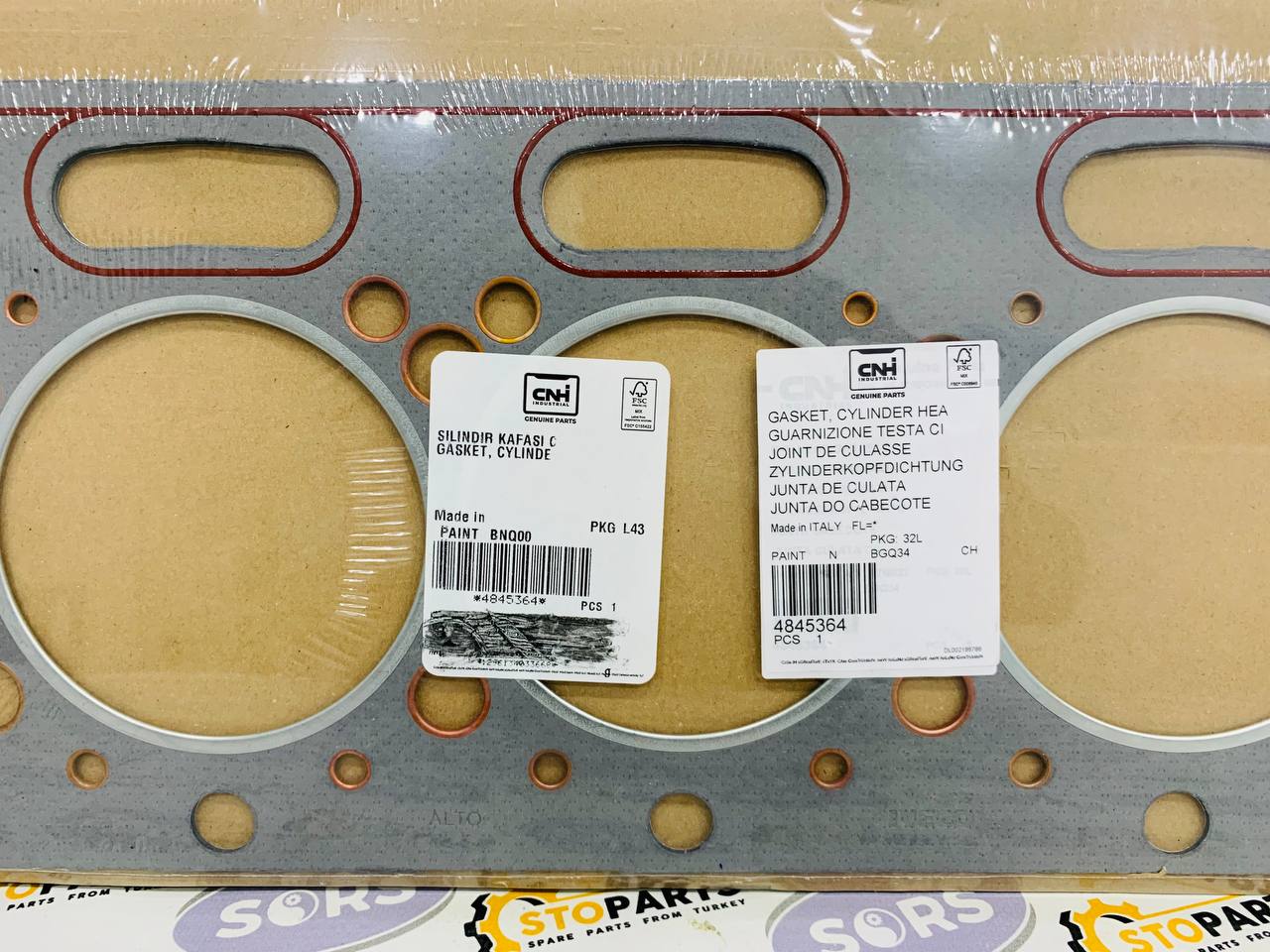 CYLINDER HEAD GASKET 4845364 FOR CASE AND NEW HOLLAND