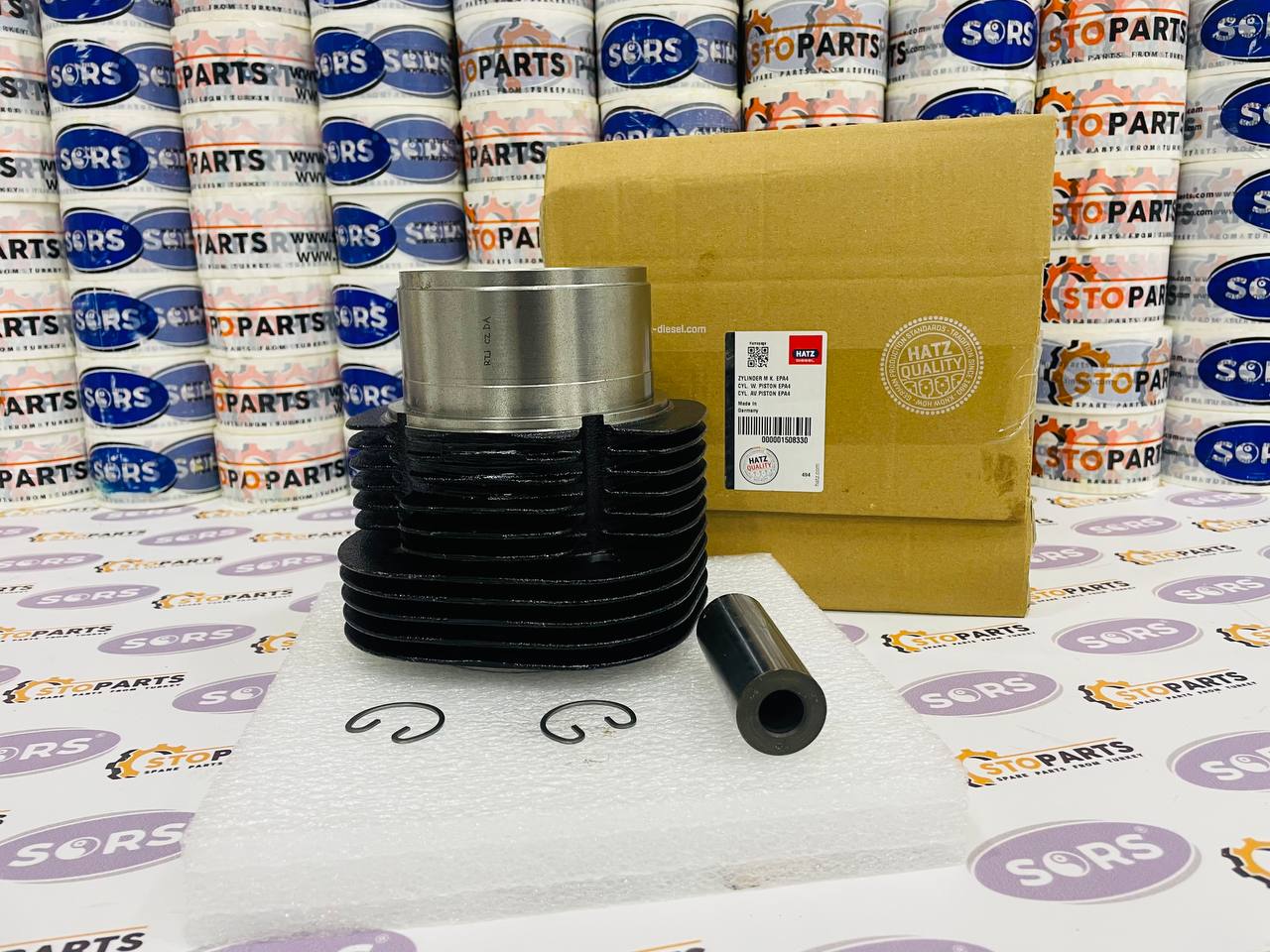CYLINDER WITH PISTON 01508330 FOR HATZ