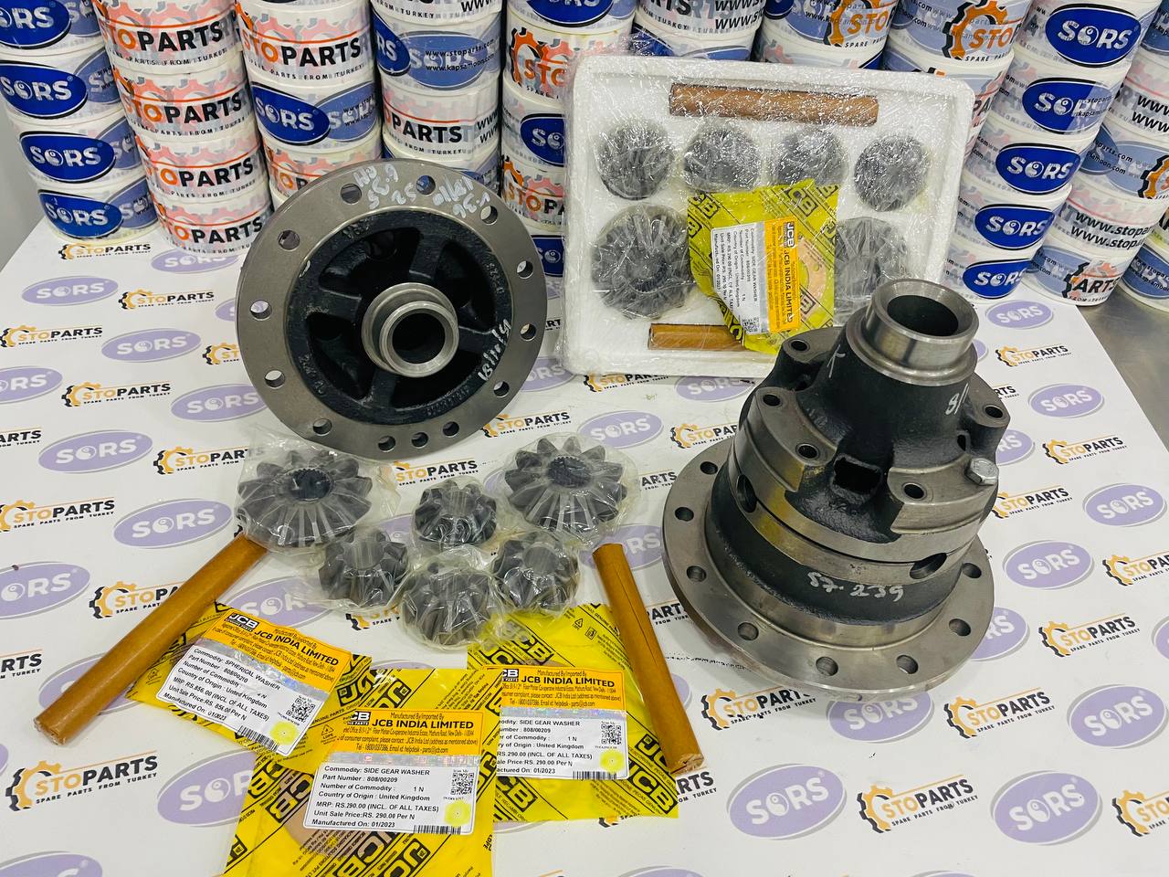 DIFFERENTIAL CASING ASSEMBLY 450/10900 FOR JCB