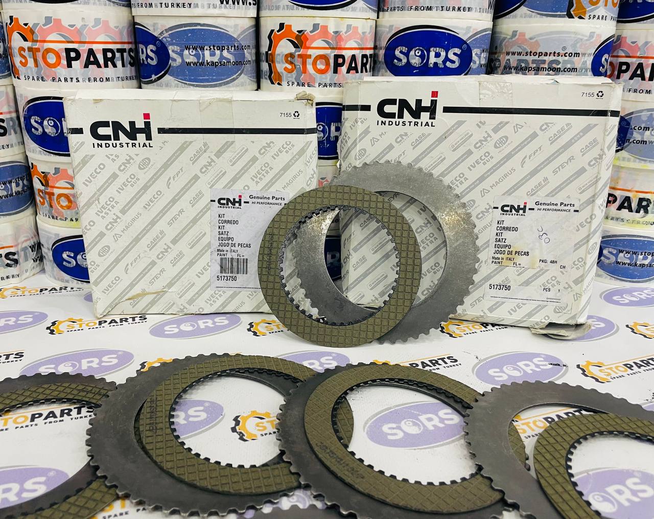 DISC KIT 87534849 FOR CASE & NEW HOLLAND