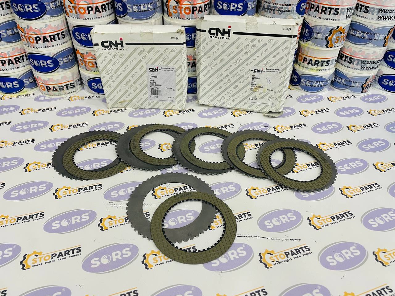 DISC KIT 87534849 FOR CASE & NEW HOLLAND