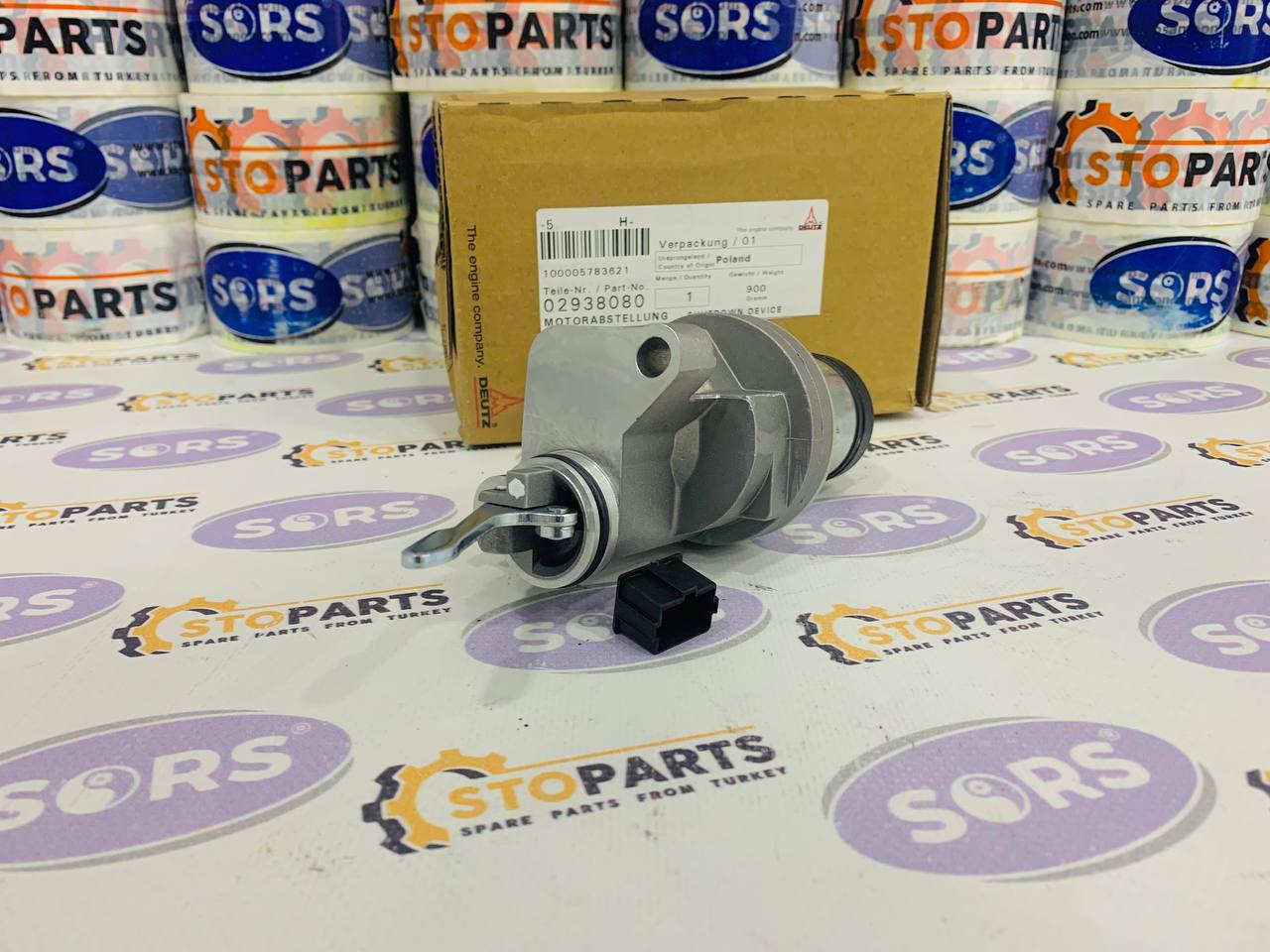 ENGINE SHUT OFF SOLENOID 02938080, 05714697 FOR BOMAG