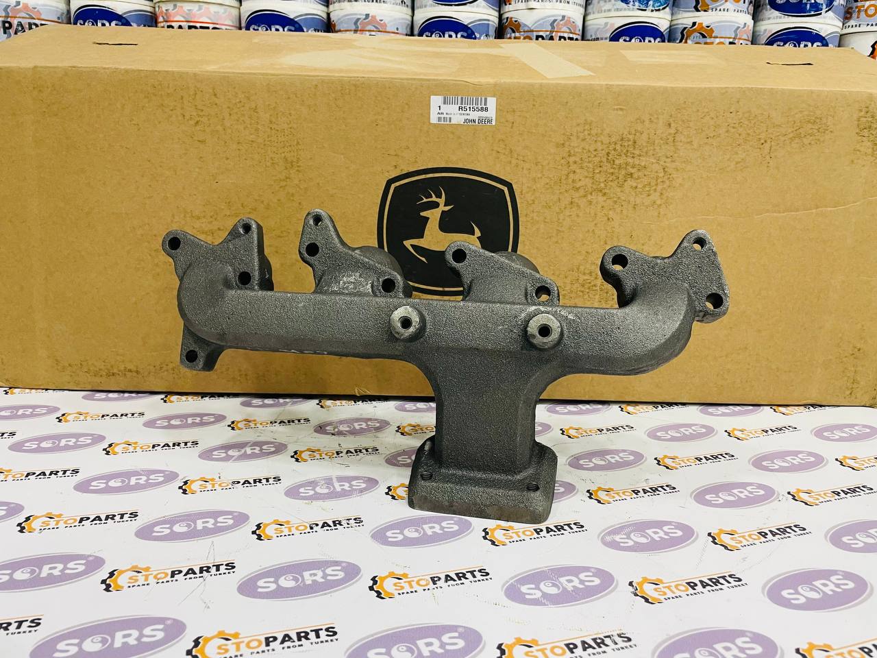 EXHAUST MANIFOLD R515588 FOR JOHN DEERE