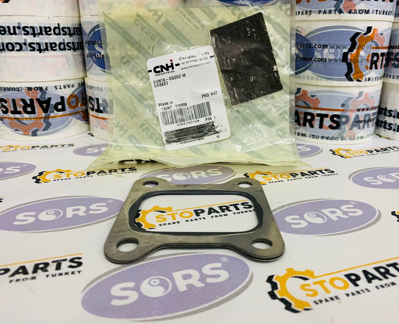 EXHAUST MANIFOULD GASKET 98434846 FOR CASE AND NEW HOLLAND