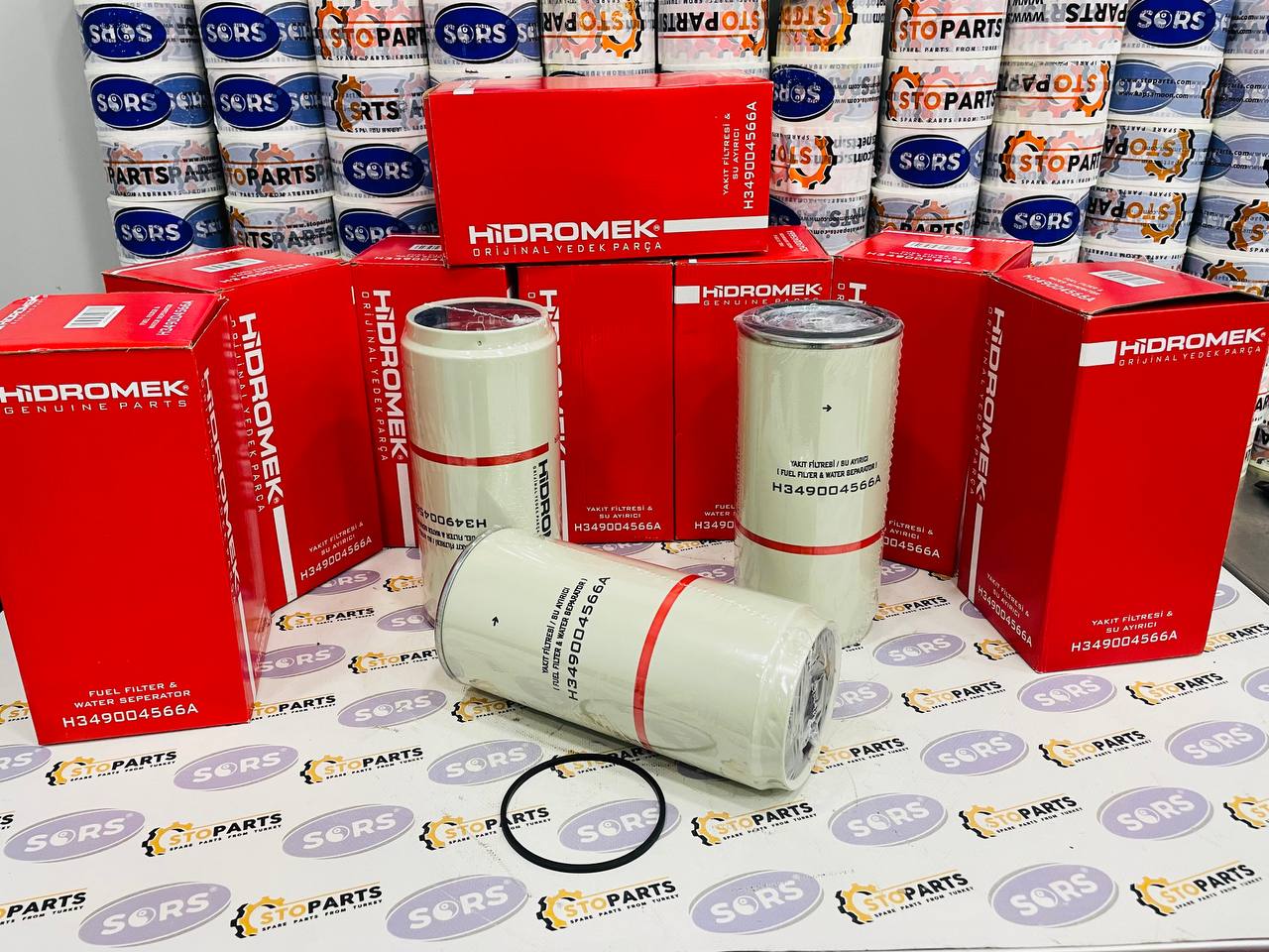 FUEL FILTER H349004566A FOR HIDROMEK