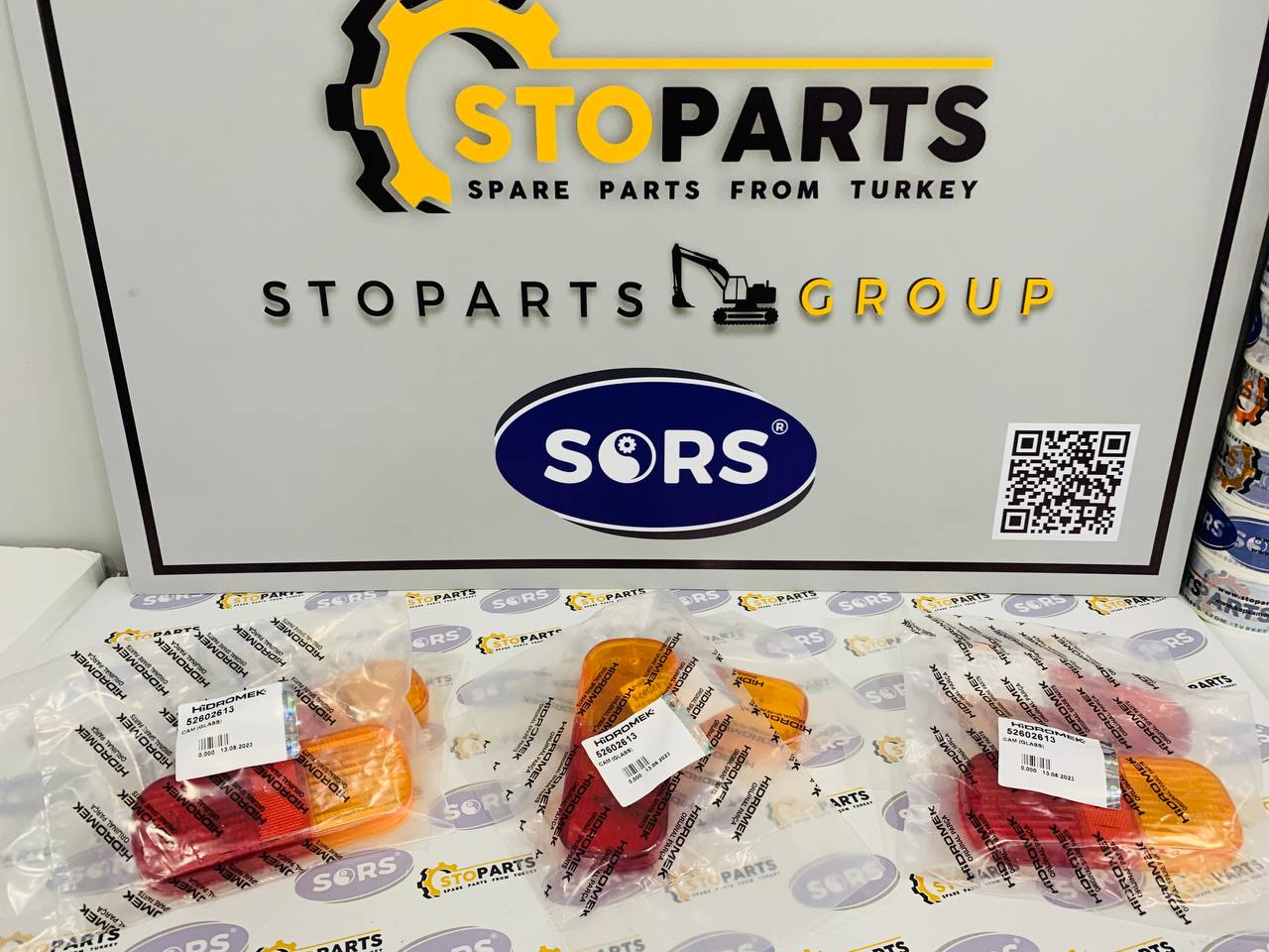 GLASS REAR BRAKE LIGHT 526/02613 FOR HIDROMEK