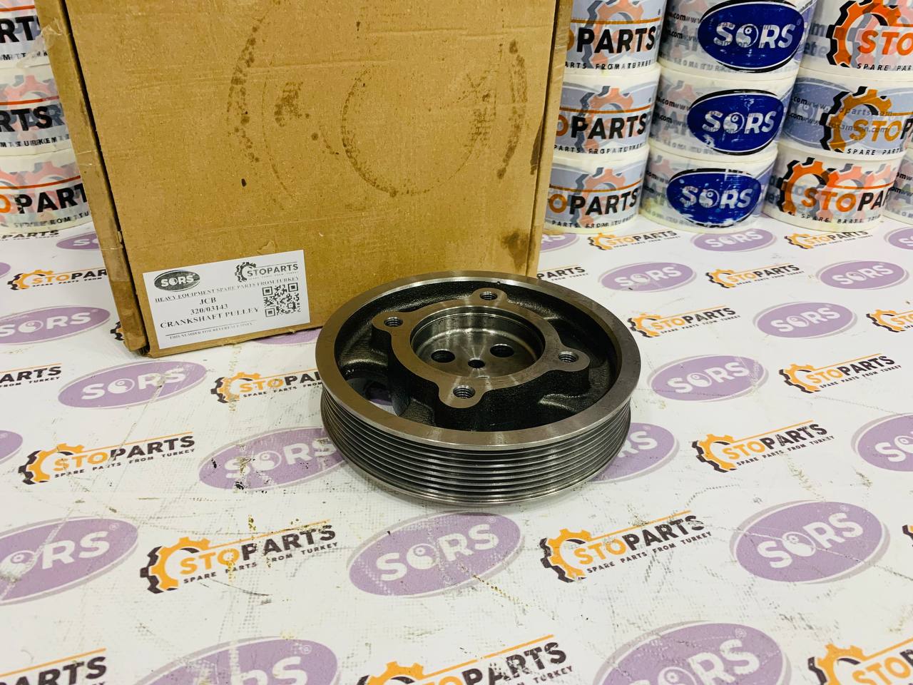 JCB 320/03143 CRANKSHAFT PULLEY