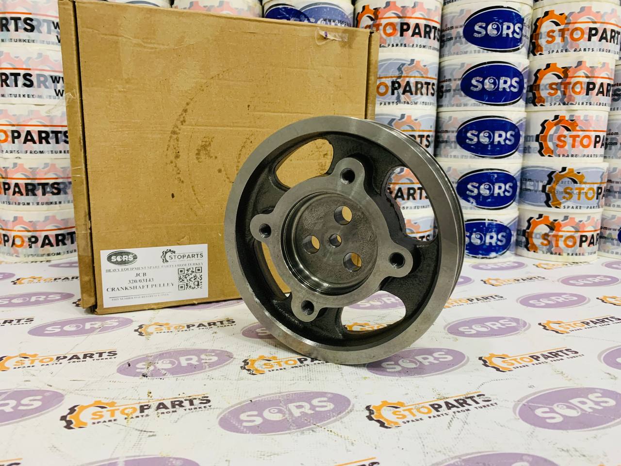 JCB 320/03143 CRANKSHAFT PULLEY