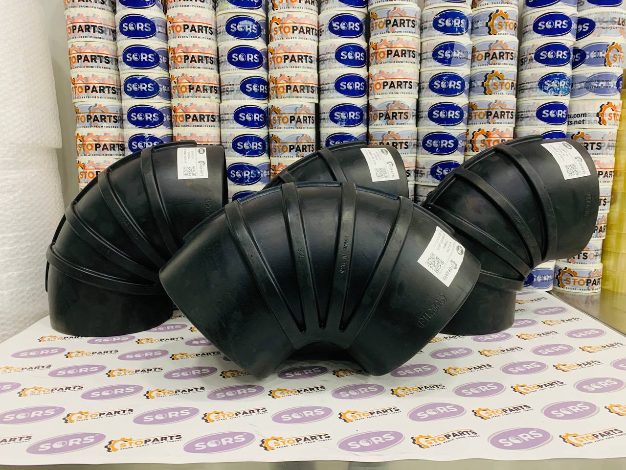 KOMATSU 22698540, VW7036 RUBBER ELBOW