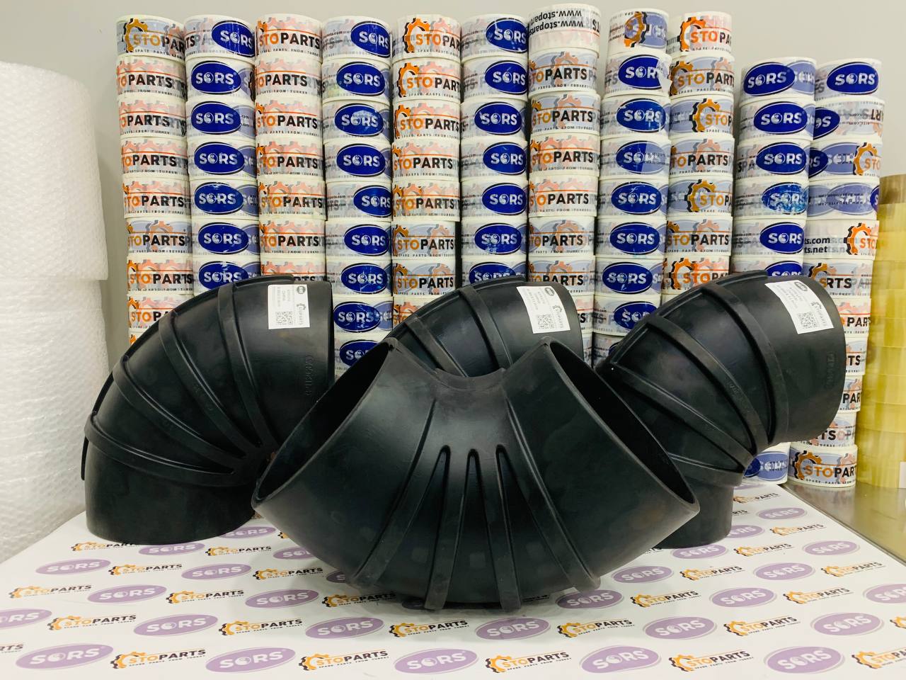 KOMATSU 22698540, VW7036 RUBBER ELBOW