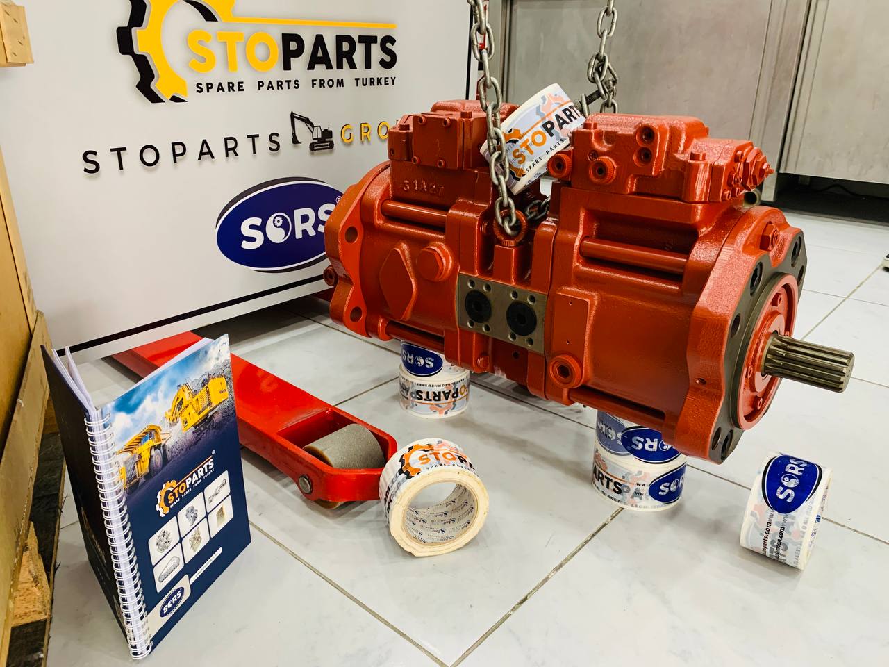 MAIN HYDRAULIC PUMP KRJ4573 FOR JCB
