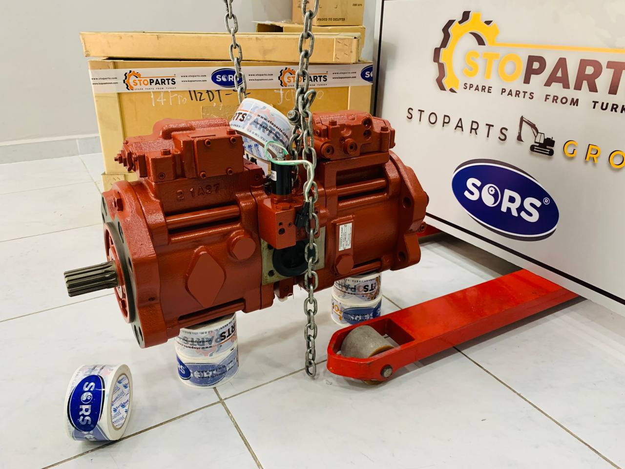 MAIN HYDRAULIC PUMP KRJ4573 FOR JCB