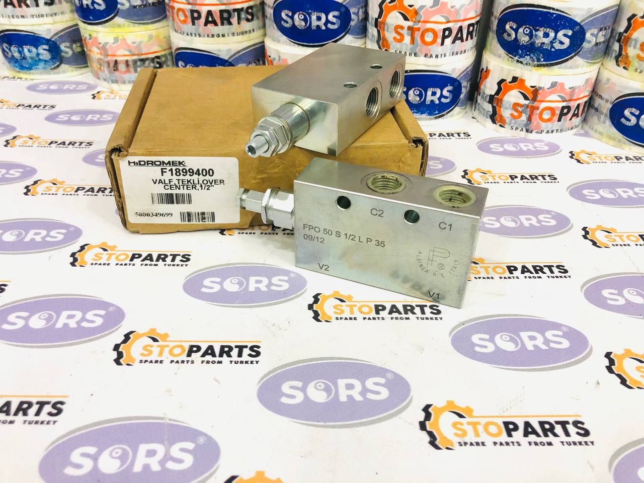 VALVE LOCK F18/99400 FOR HIDROMEK