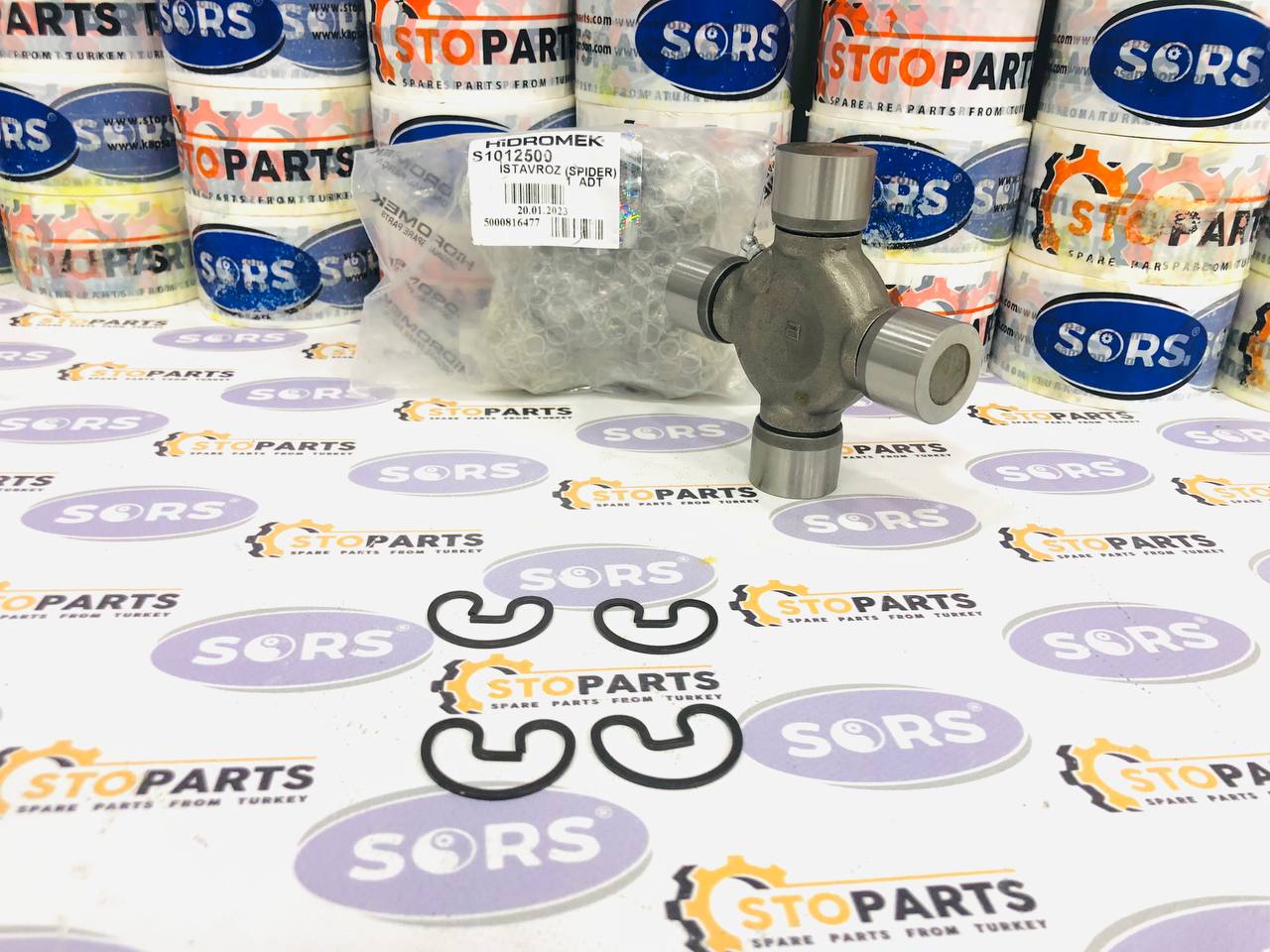 UNIVERSAL JOINT KIT S10/12500 FOR HIDROMEK (GENUINE)