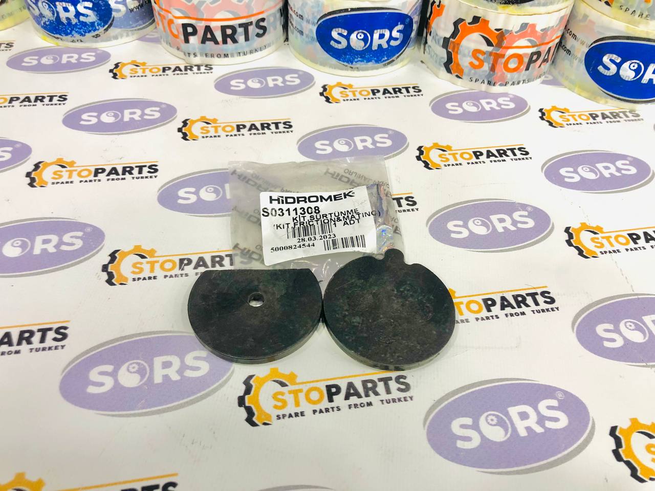 BRAKE PADS S03/11308 FOR HIDROMEK