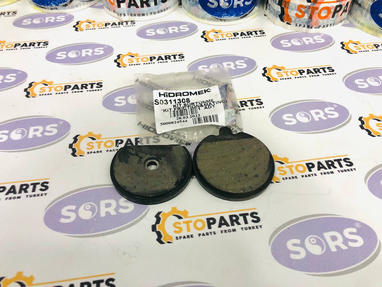 BRAKE PADS S03/11308 FOR HIDROMEK