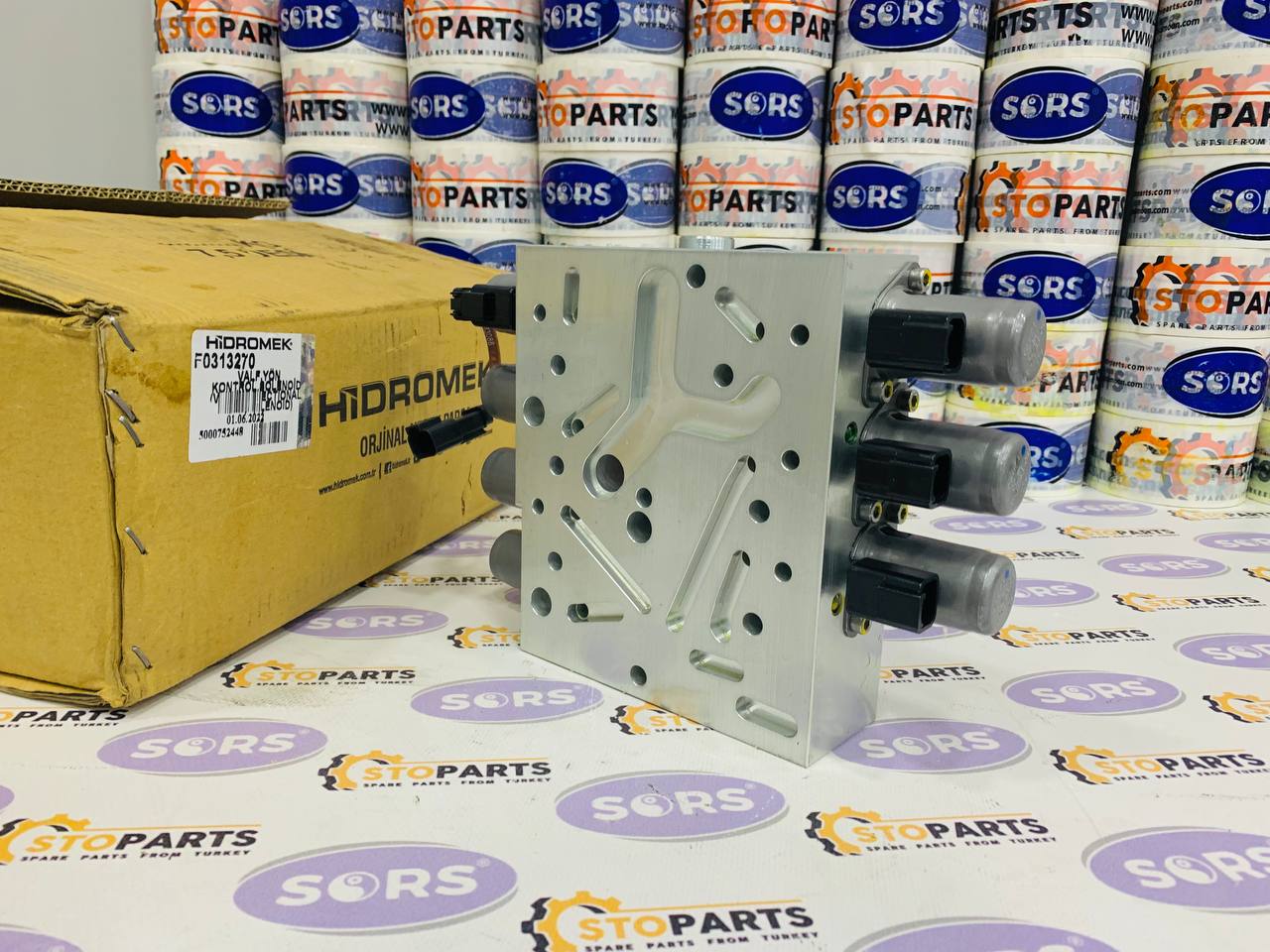 VALVE F03/11903, F03/13270 FOR HIDROMEK