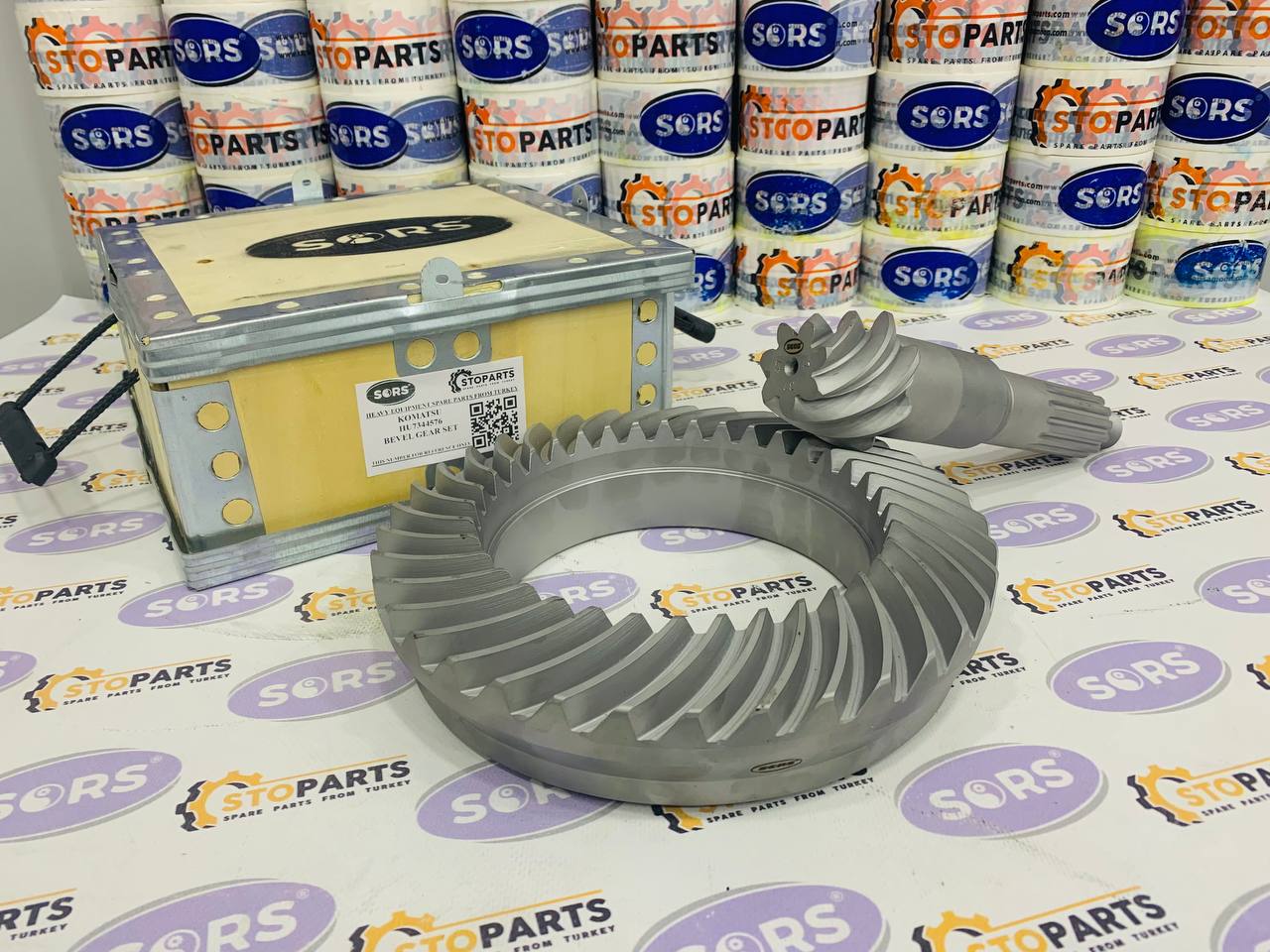 HU7344576 (7x37) BEVEL GEAR SET FOR KOMATSU