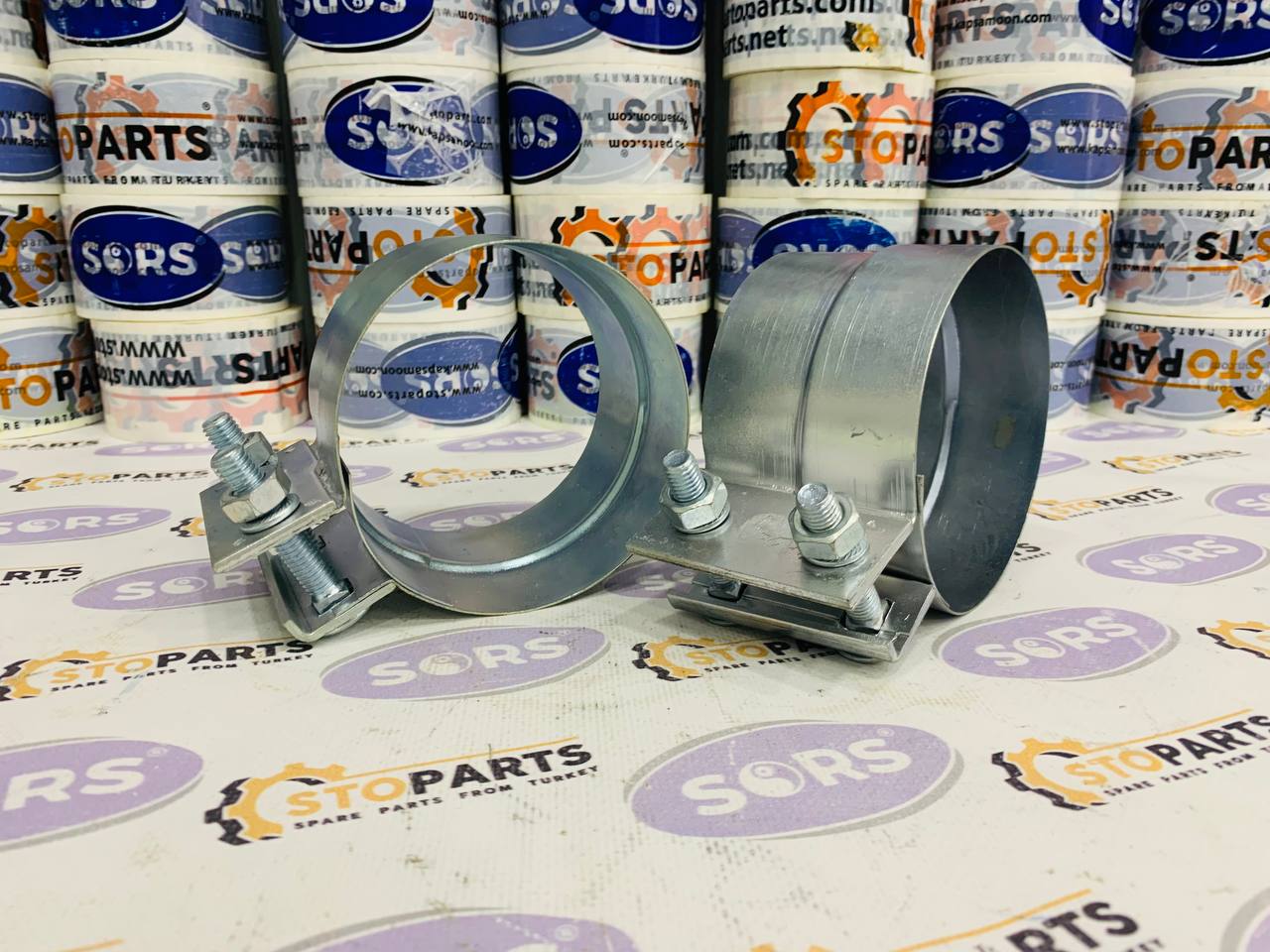 MUFFLER CLAMPS FOR VOLVO HEAVY MACHINERY