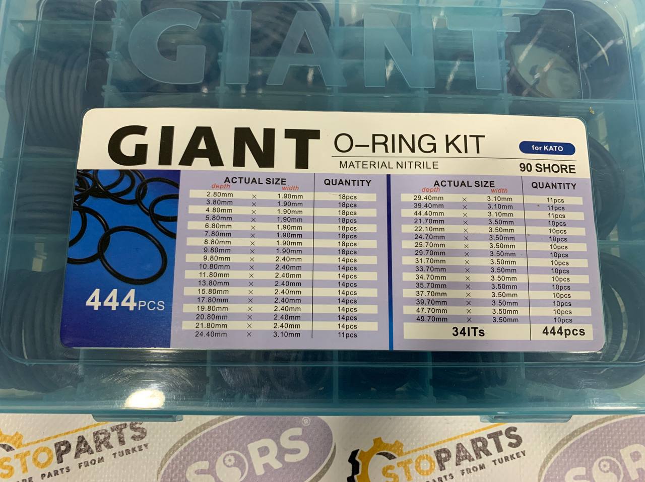 O-RING KIT FOR KATO