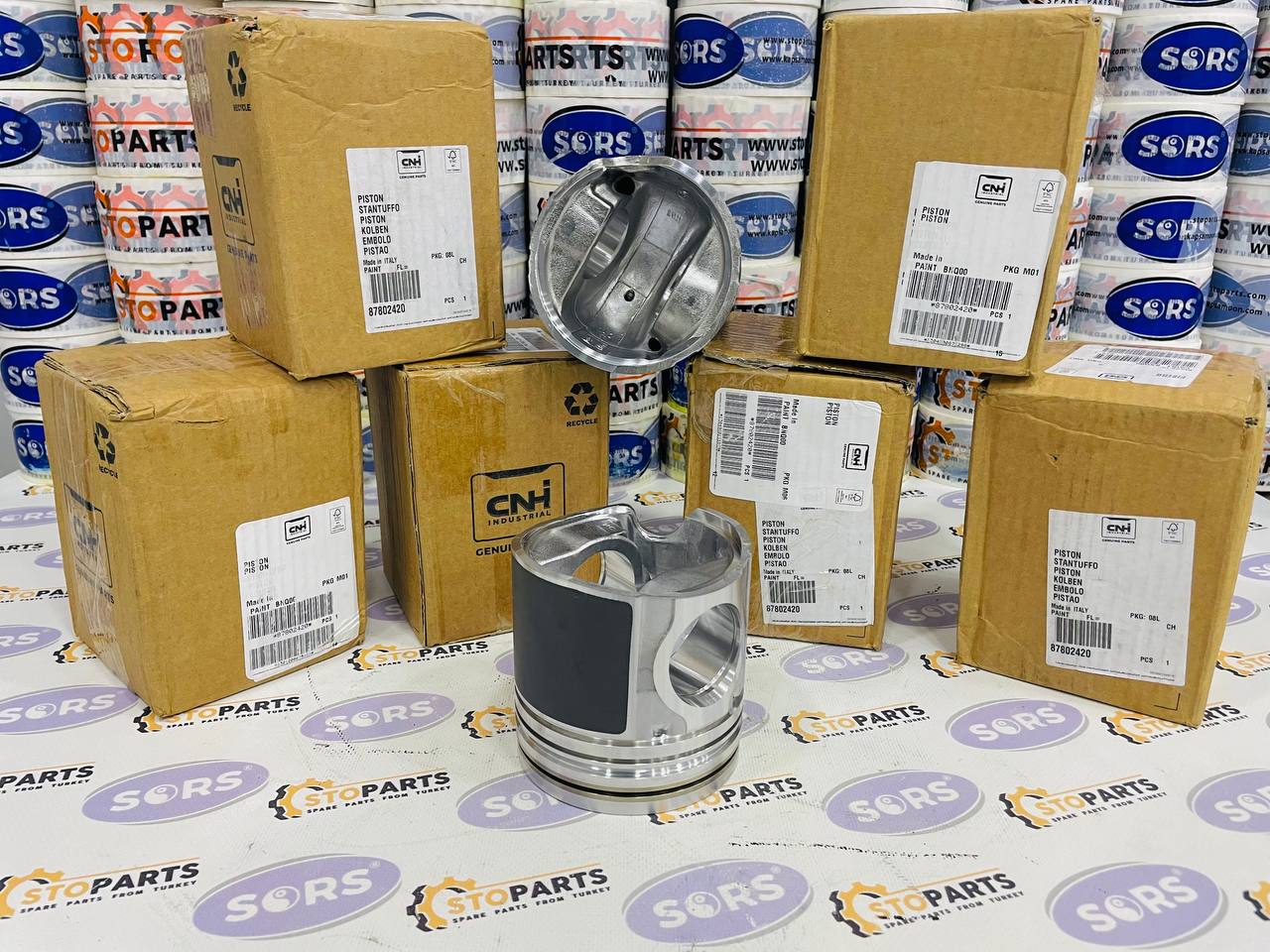 PISTON 87802420 FOR CASE AND NEW HOLLAND