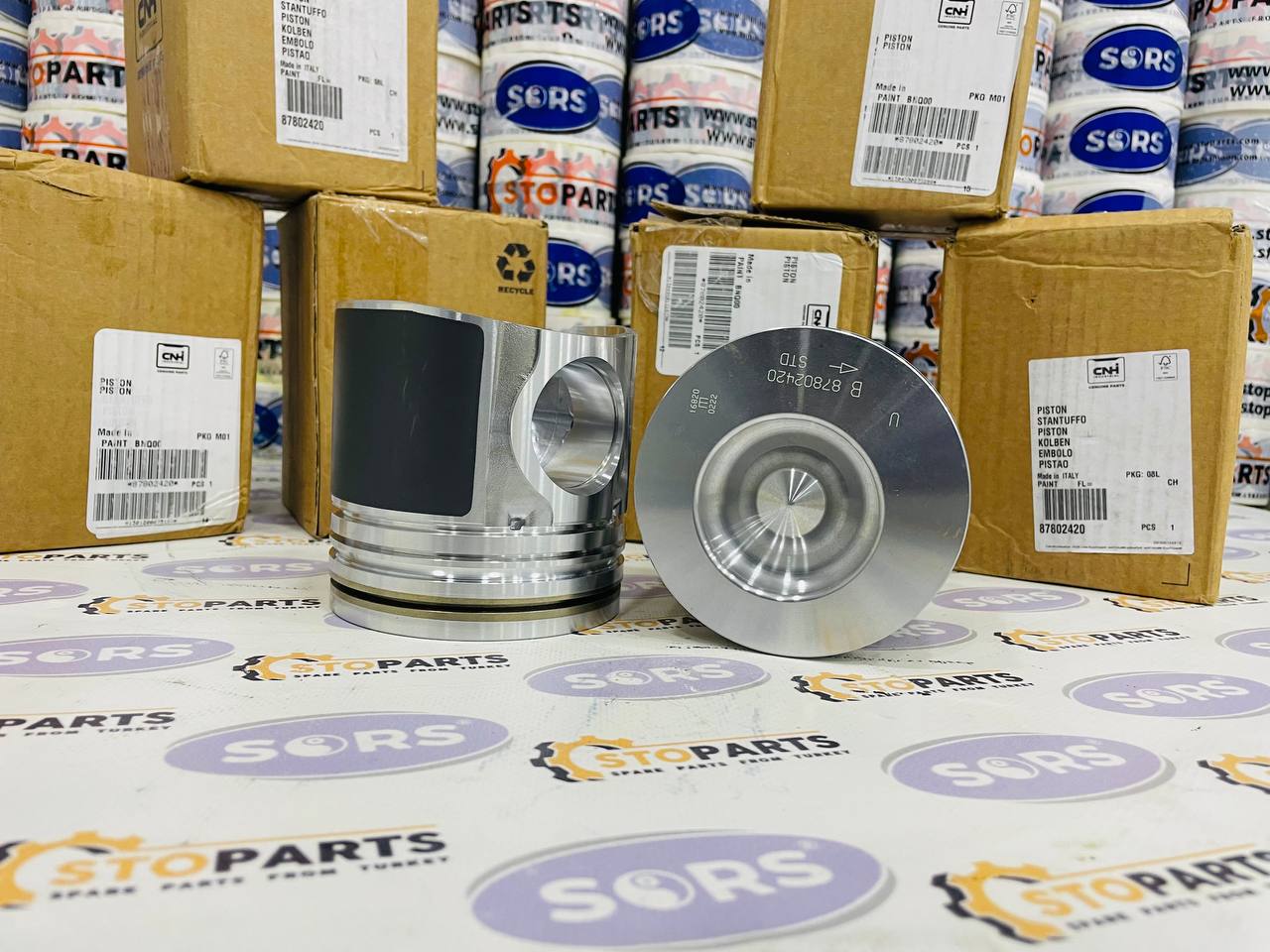 PISTON 87802420 FOR CASE AND NEW HOLLAND
