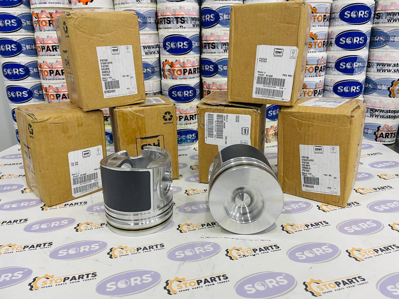 PISTON 87802420 FOR CASE AND NEW HOLLAND