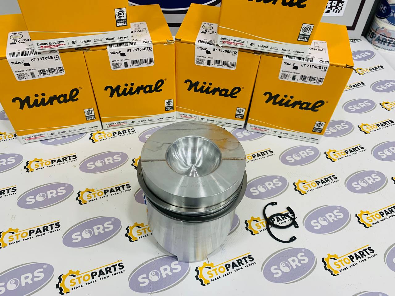 PISTON ASSY 1930742 FOR CASE AND NEW HOLLAND