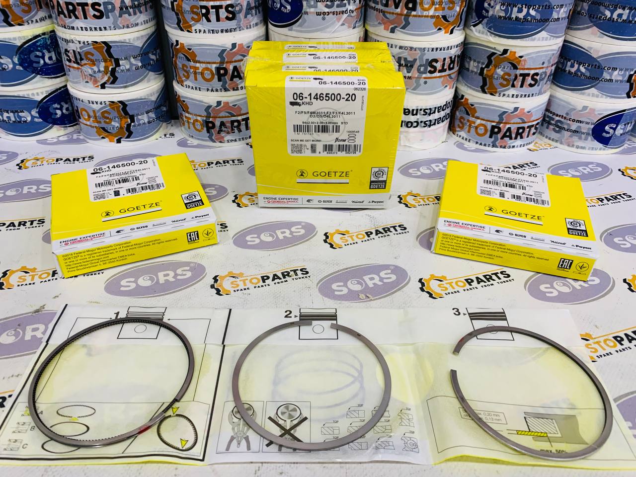 PISTON RING 04280565 FOR DEUTZ