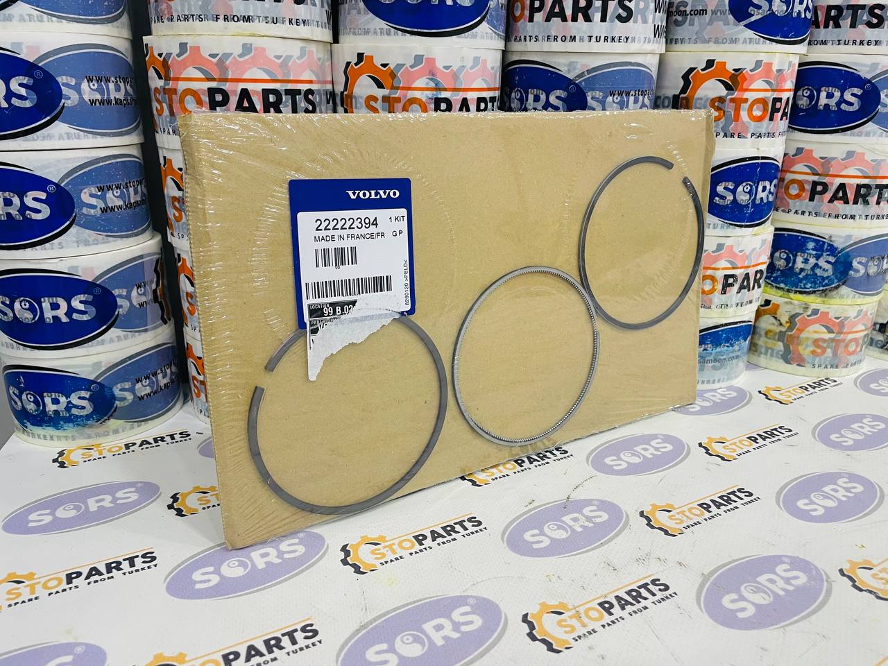 PISTON RING KIT VOP22222394, 22222394 FOR VOLVO