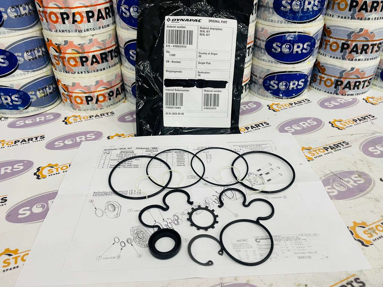 SEAL KIT 4700937813 FOR DYNAPAC