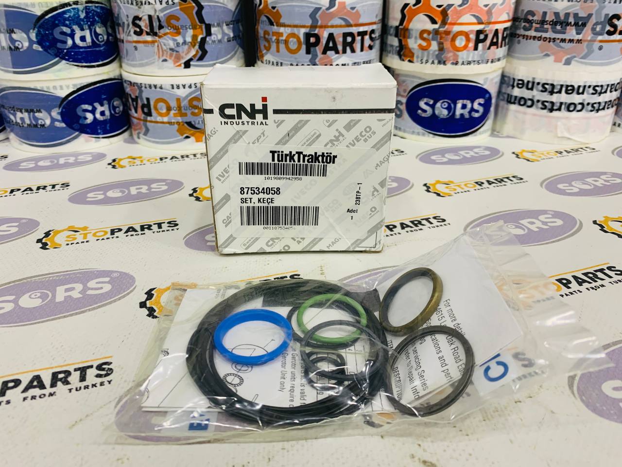 SEAL KIT 87454545, 87534058 FOR CASE AND NEW HOLLAND
