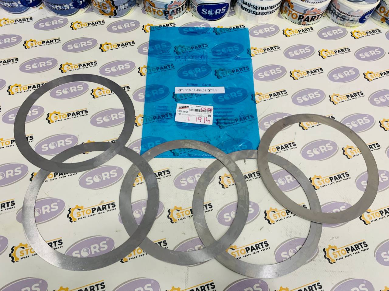 SHIM KIT 113.07.400.01 DANA SPICER