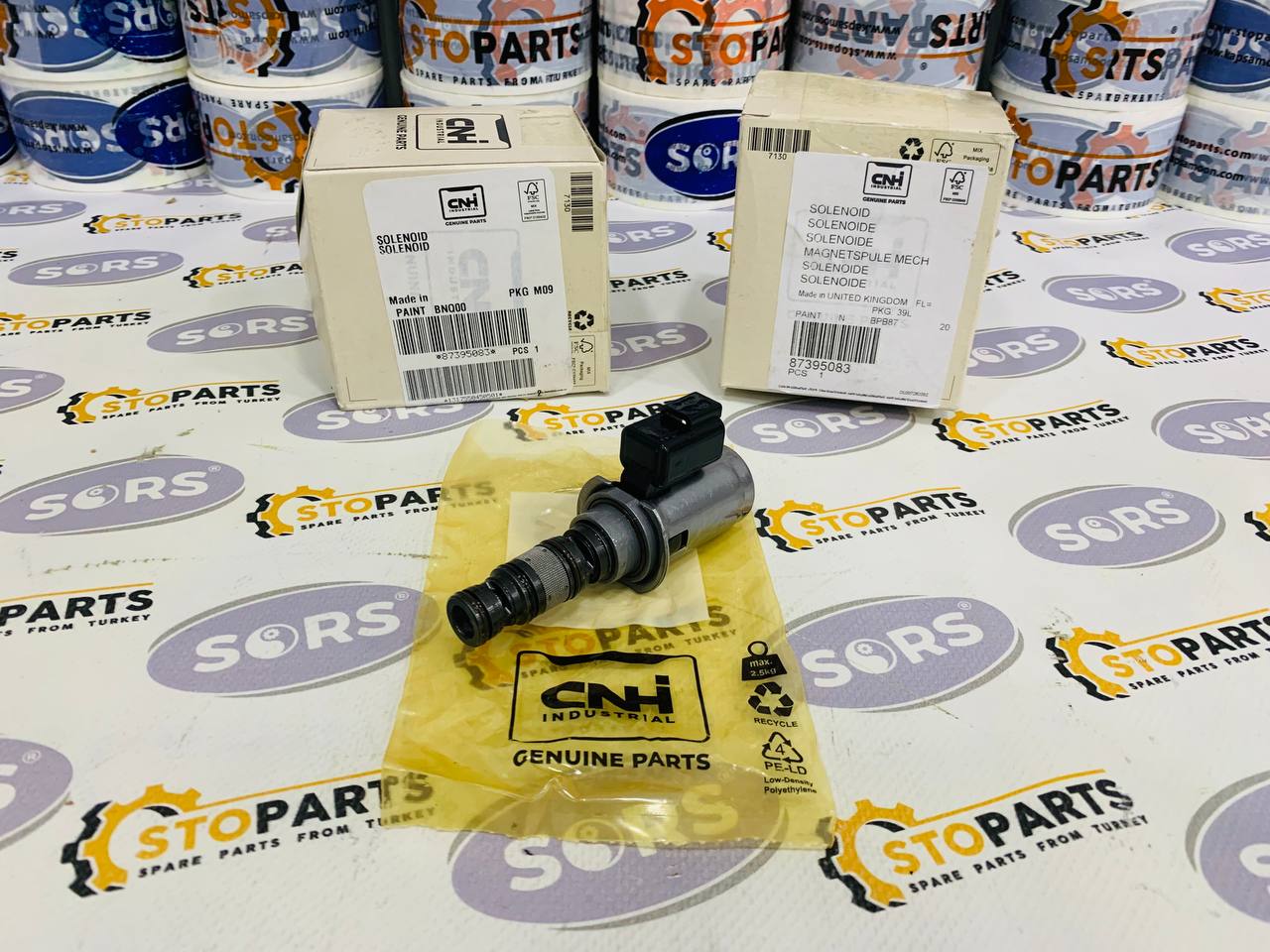 SOLENOID 87395083 FOR CASE AND NEW HOLLAND