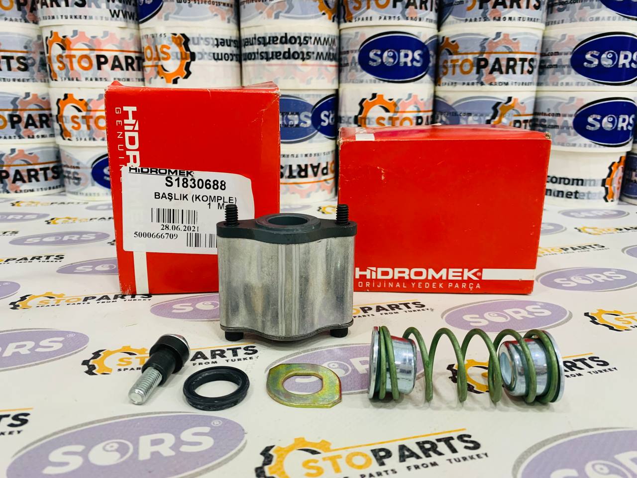 SPOOL CAP KIT S18/30688 HIDROMEK