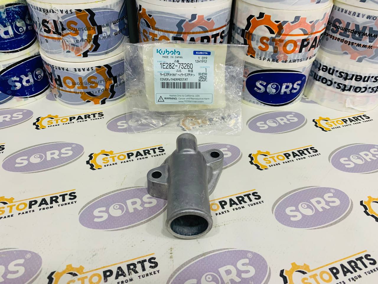 THERMOSTAT COVER 1E28273260 FOR KUBOTA