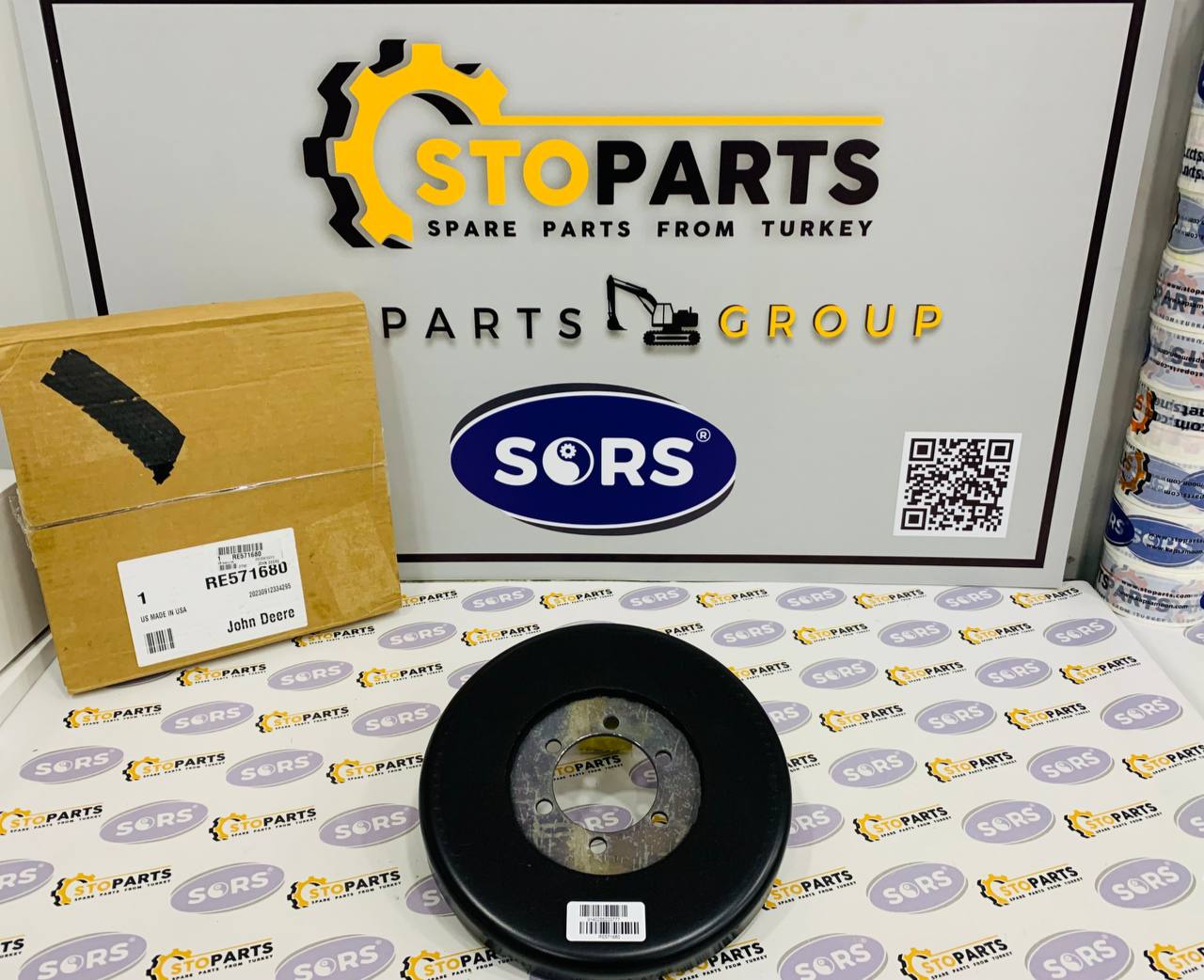 TORSIONAL DAMPER RE571680 FOR JOHN DEERE