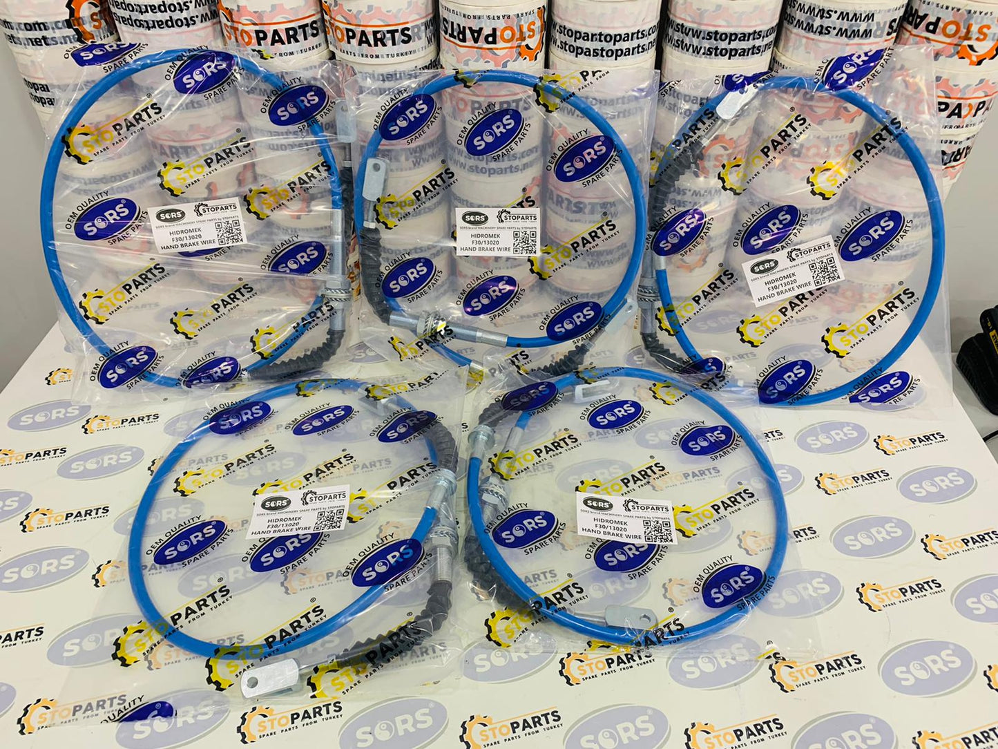 HAND BRAKE CABLE F30/13020 FOR HIDROMEK