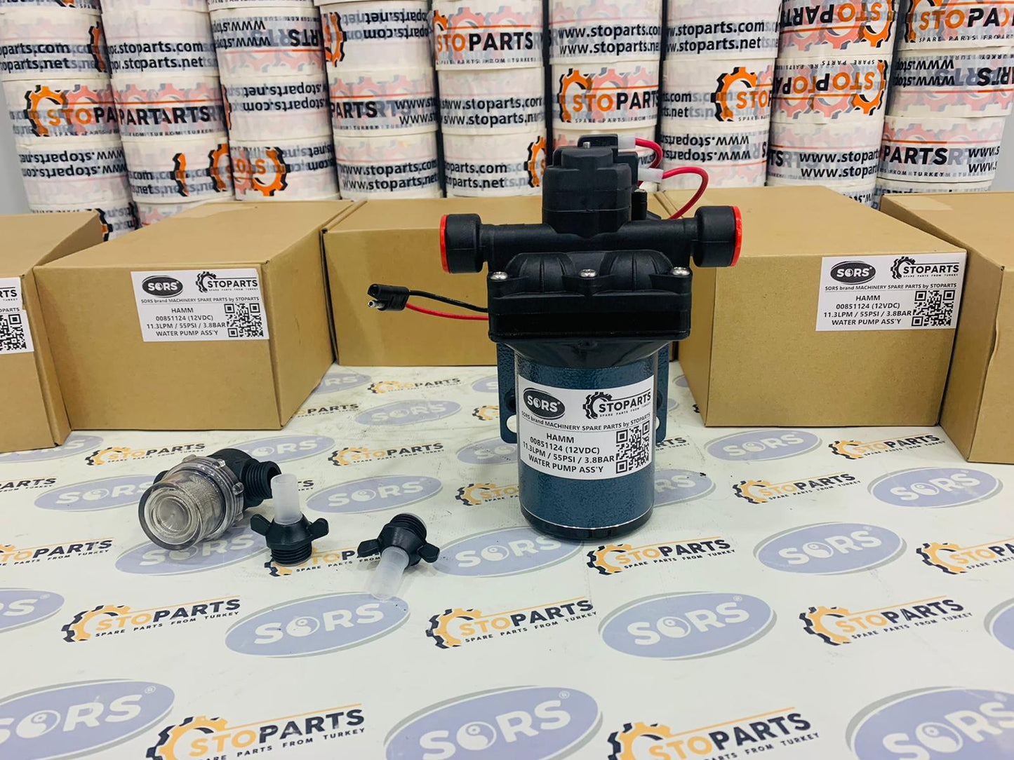 WATER PUMP 00851124 HAMM AND CATERPILLAR