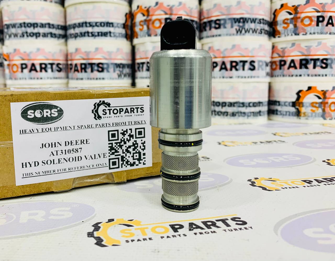 HYDRAULIC SOLENOID VALVE AT310587 FOR JOHN DEERE