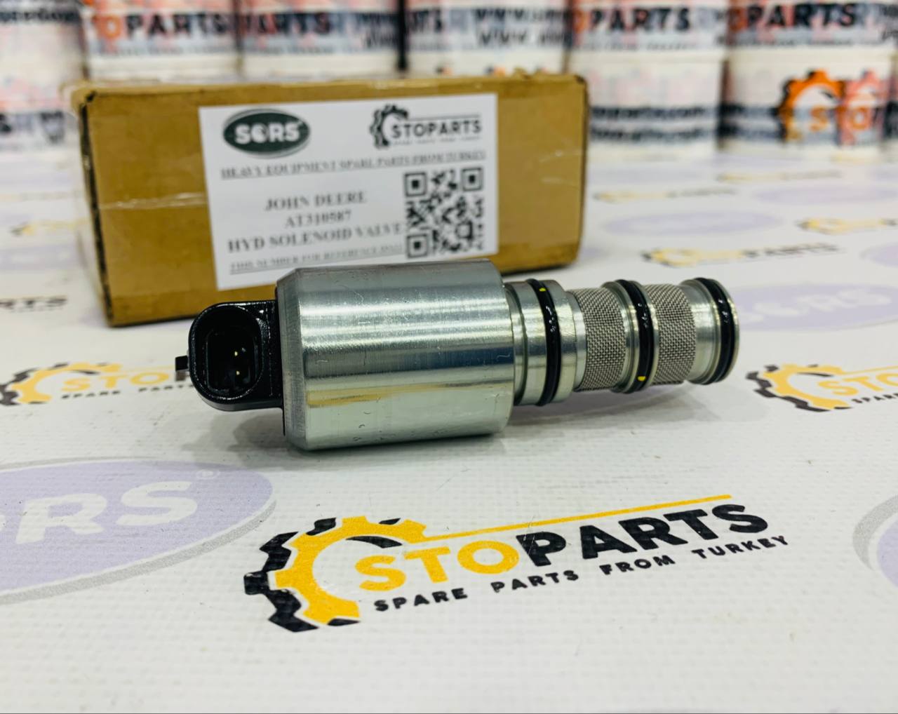 HYDRAULIC SOLENOID VALVE AT310587 FOR JOHN DEERE