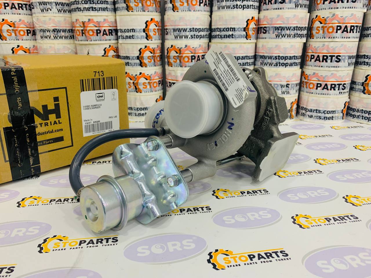 TURBOCHARGER 84300602 FOR CASE AND NEW HOLLAND (GENUINE)