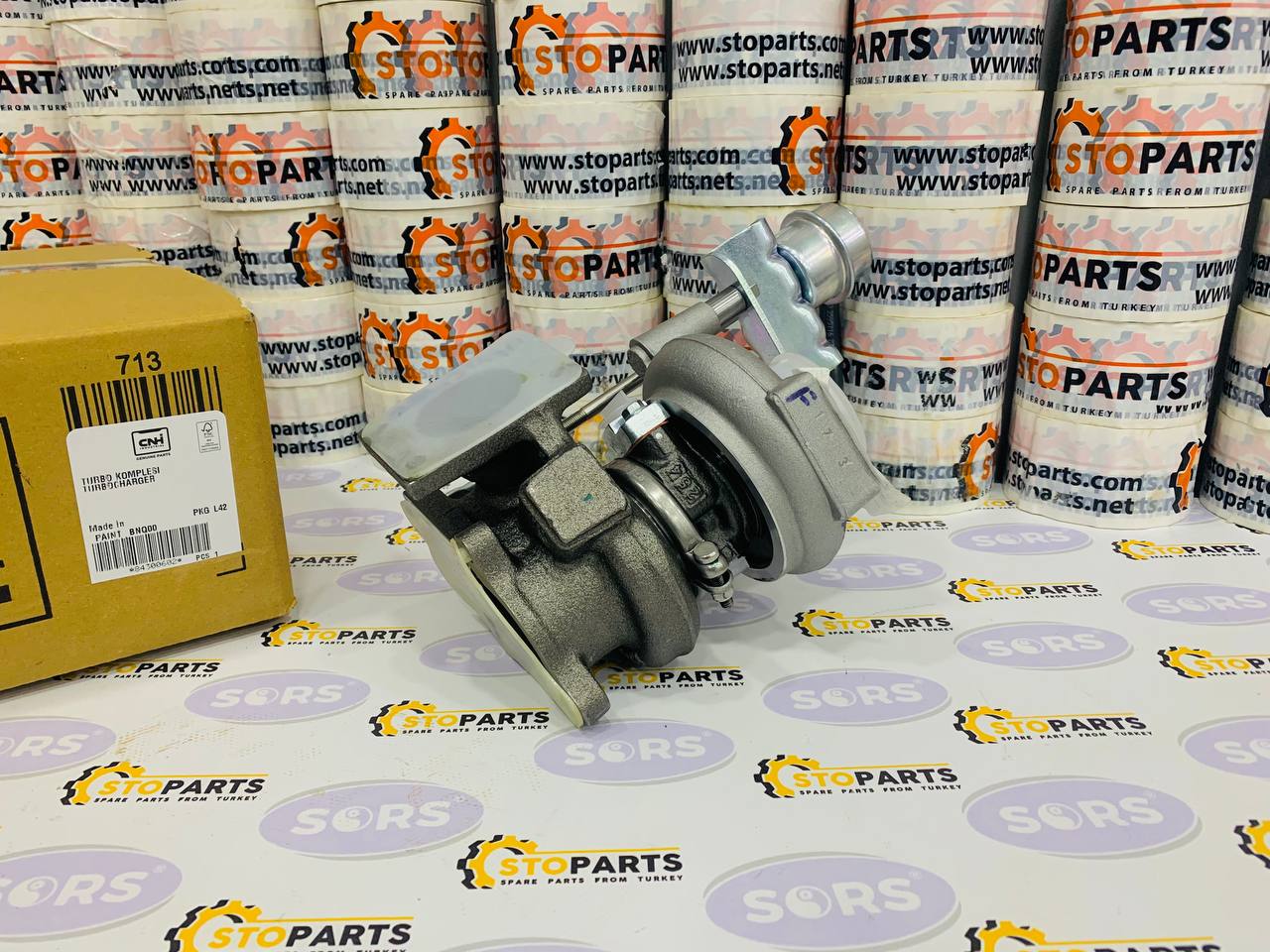 TURBOCHARGER 84300602 FOR CASE AND NEW HOLLAND (GENUINE)
