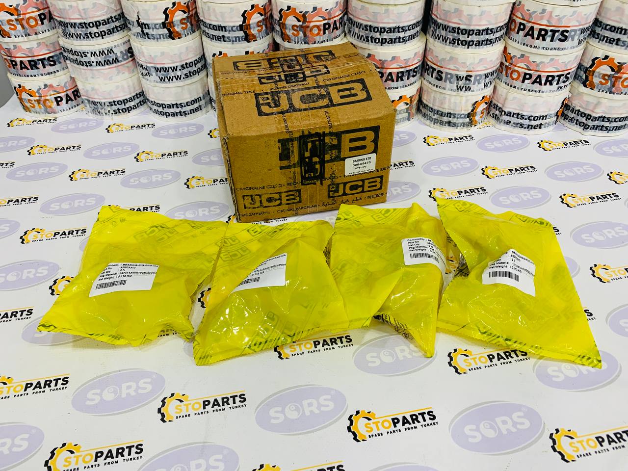 CONNECTING ROD BEARINGS KIT 320/03270, 320/09470 FOR JCB (GENUINE)