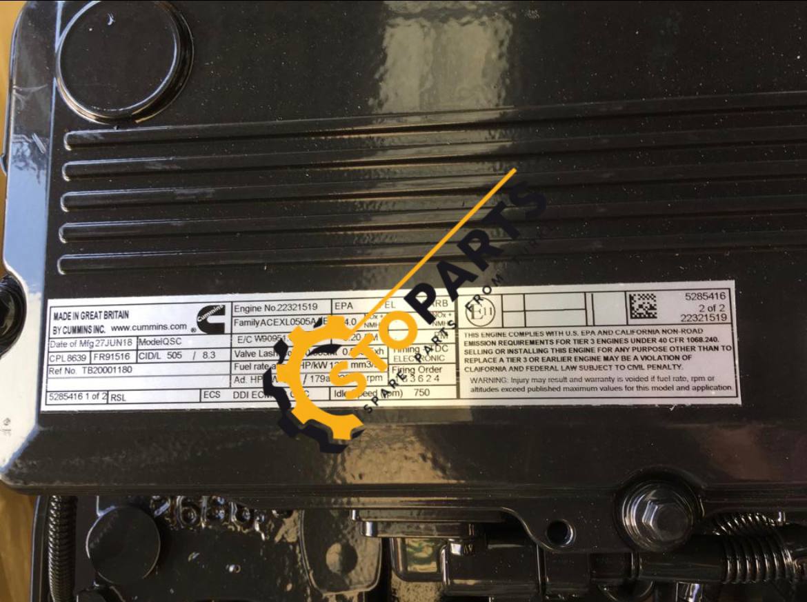 ENGINE ASS'Y QSC8.3 CUMMINS